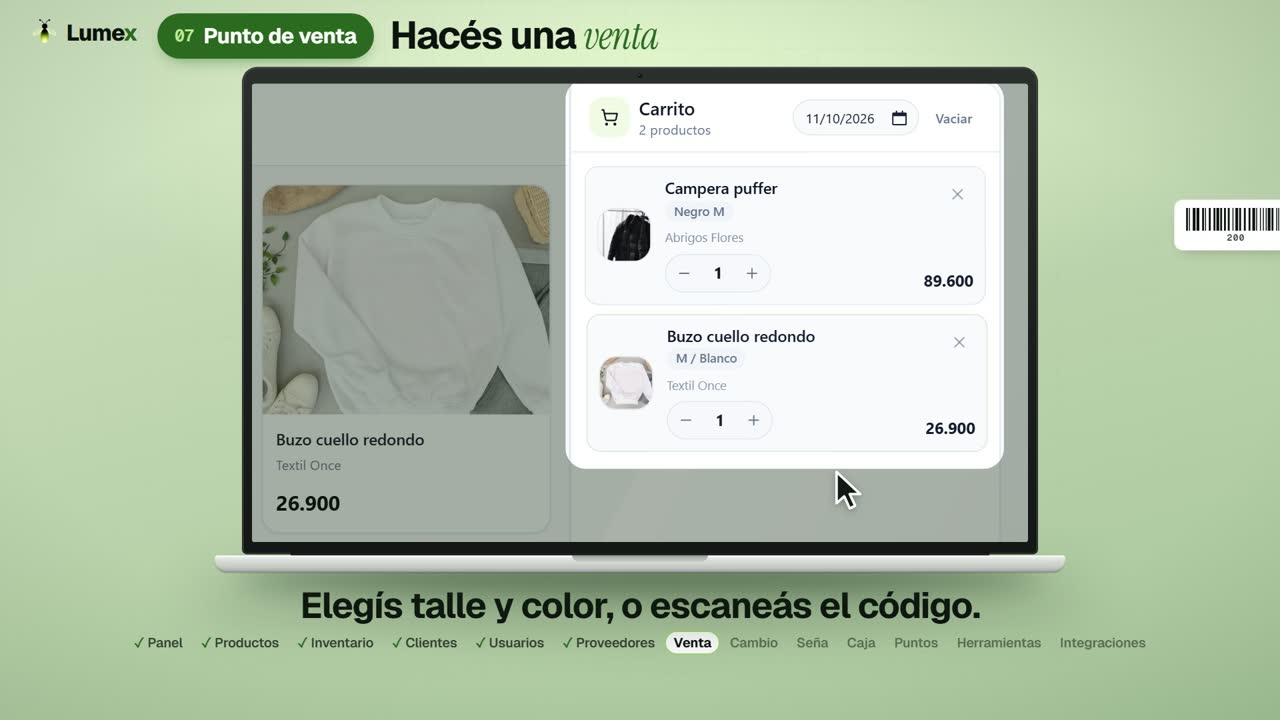 Lumex por dentro: el punto de venta en una notebook